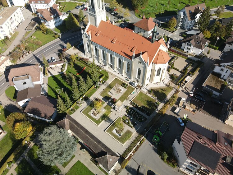 Familienurnengräber / Friedhofplan digital