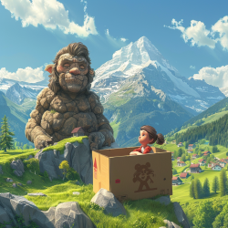 Gschichtli-Wechsel beim QR-Gschichtli Weg